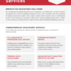 eDiscovery & Managed Services Info Sheet
