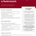 Seamless Migration from Relativity Server to RelativityOne