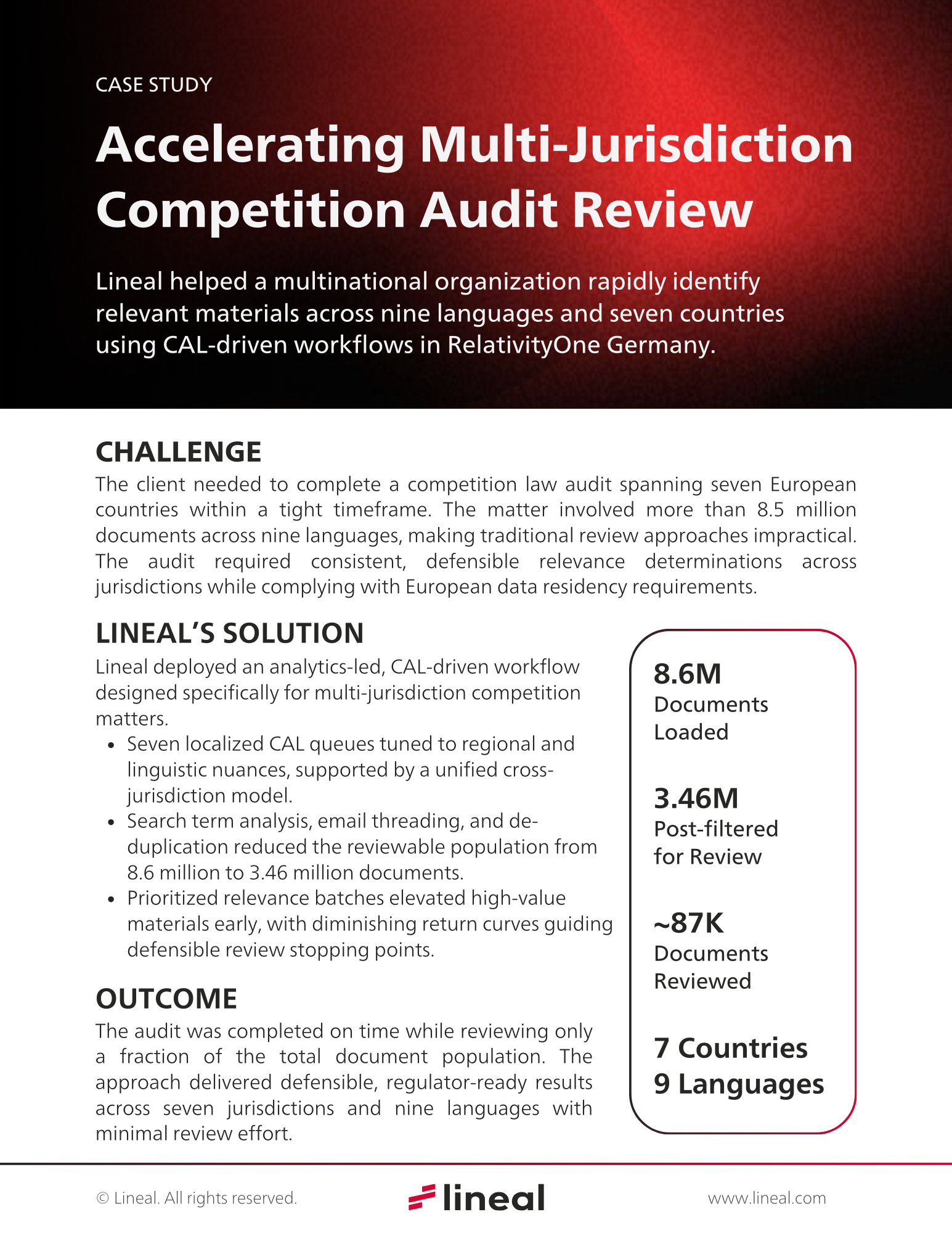 Accelerating Multi-Jurisdiction Competition Audit Review